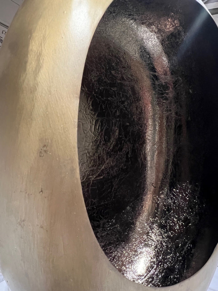 Theelicht Eggy L messing koper