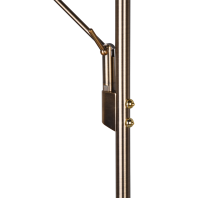 Trio Leuchten Brantford - Vloerlamp - Oud Brons