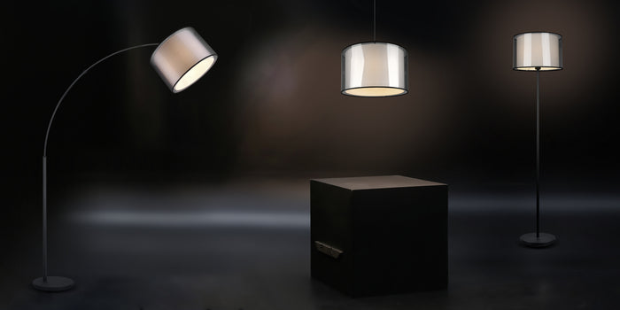 Trio Leuchten Burton - Vloerlamp - 1x E27