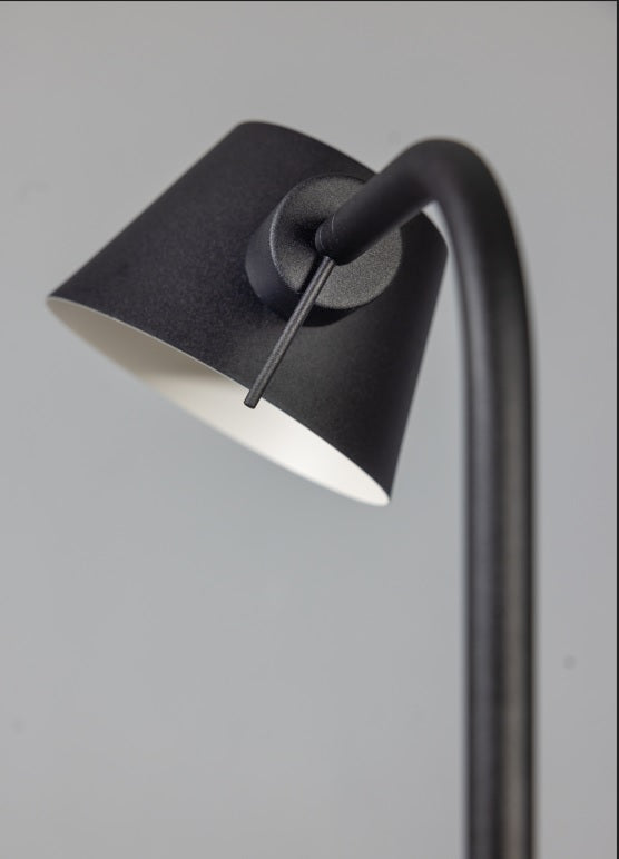 ETH Dex Tafellamp 1x E27 Zwart