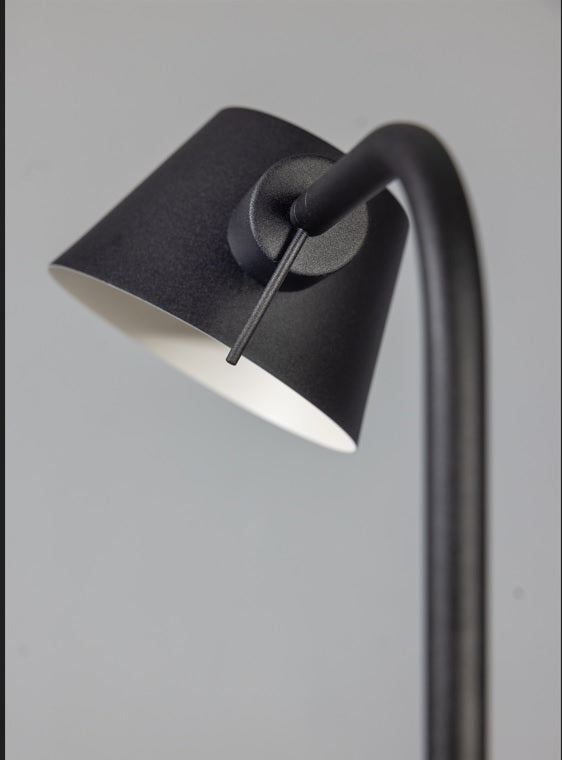 ETH Dex Tafellamp 1x E27 Zwart