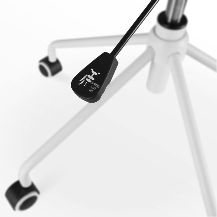 Nolon Nout-Pip Bureaustoelen Set van 2 - Zwart - Wit Onderstel