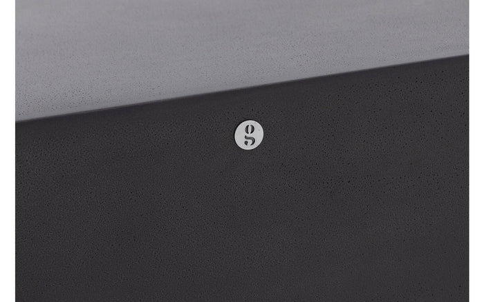 Goossens salontafel kventin in Betonlook charcoal