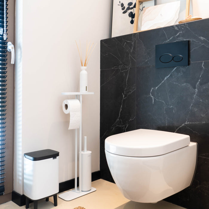 Brabantia MindSet Toiletbutler - Mineral Fresh White