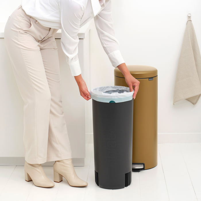 Brabantia NewIcon Pedaalemmer 30 L - Warm Brass