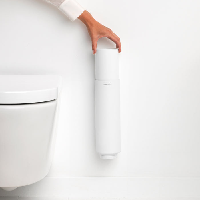 Brabantia MindSet Toiletborstel met Houder - Mineral Fresh White