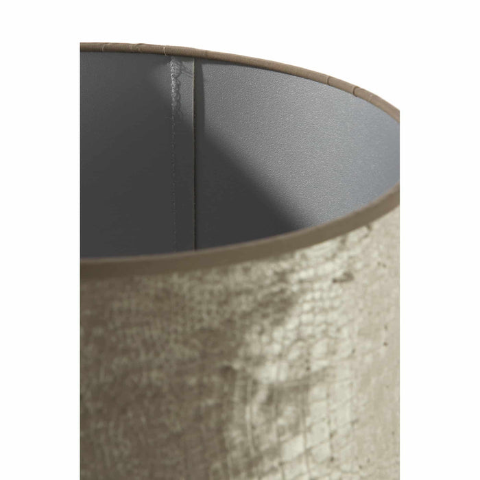 Light & Living Tafellamp Shiva|Chelsea - Zwart|Zilver - Ø35x84cm