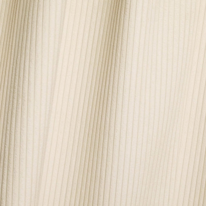 Crème ribfluweel rechter hoekbank 260cm