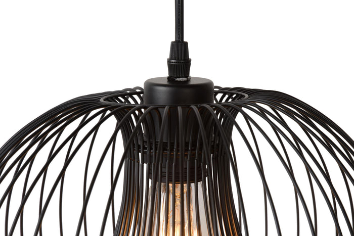 Lucide VINTI Hanglamp - Zwart