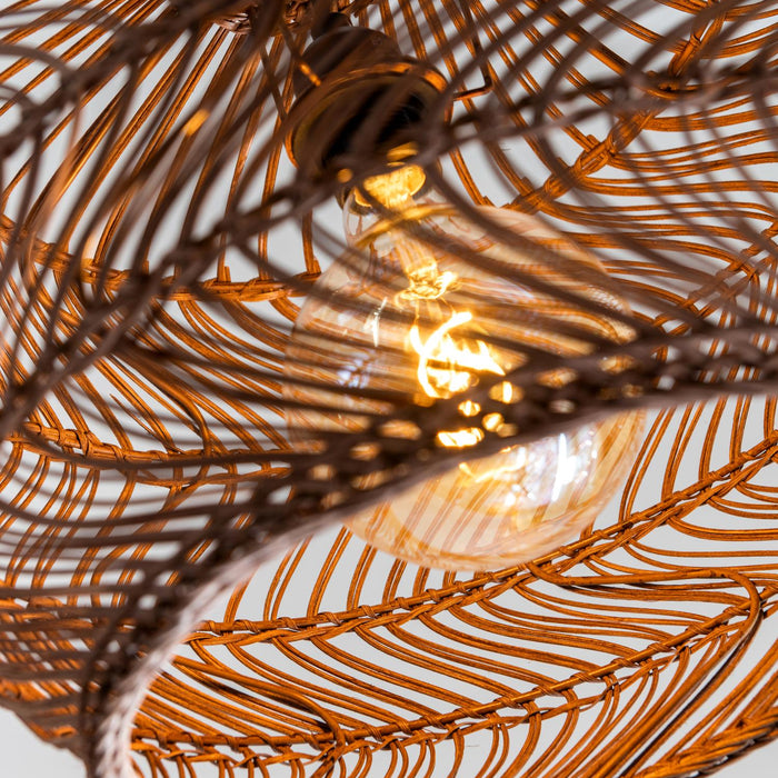 Lucide MOLOKO Hanglamp - Okergeel