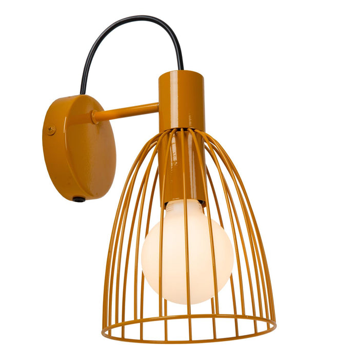 Lucide MACARONS Wandlamp - Okergeel