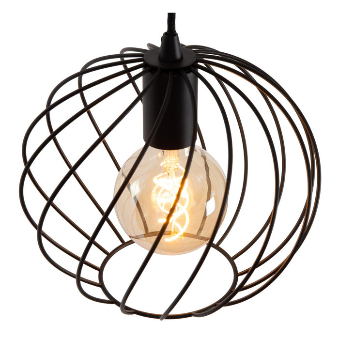 Lucide DANZA Hanglamp - Zwart