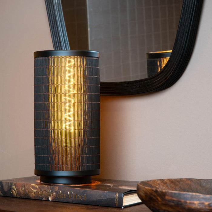 Lucide TAGALOG Tafellamp - Zwart