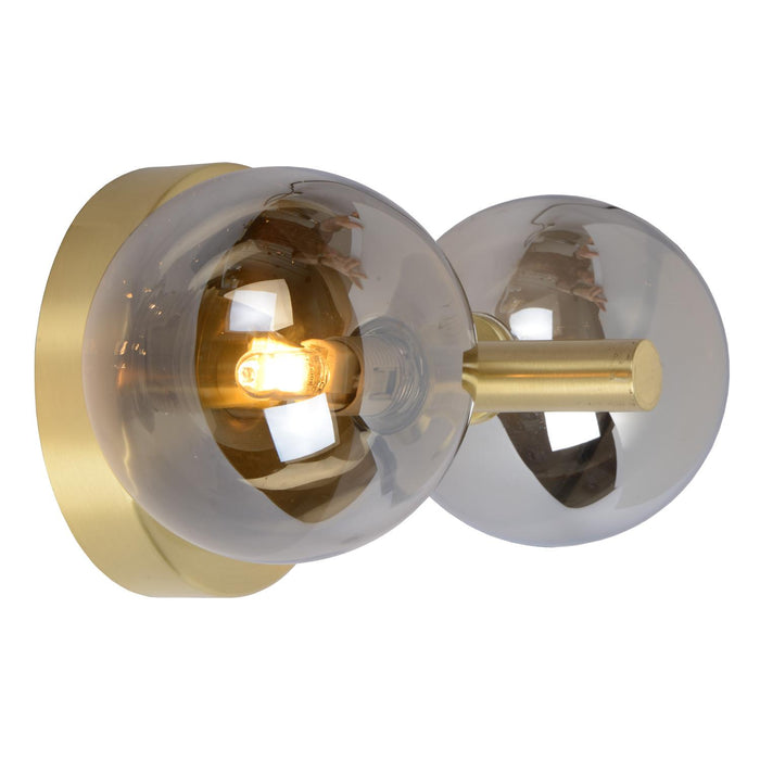 Lucide TYCHO Wandlamp - Mat Goud | Messing