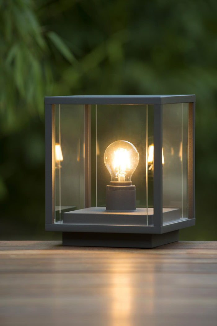 Lucide CLAIRE Sokkellamp - Antraciet