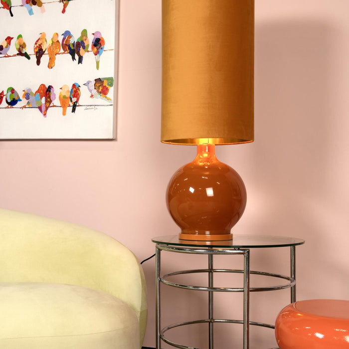 Lucide ESTERAD Vloerlamp - Okergeel