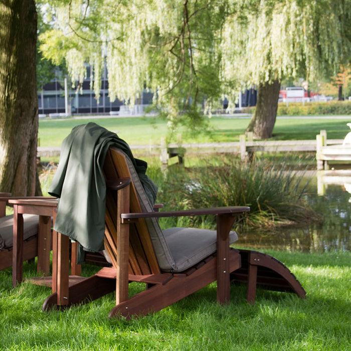 Adirondack tuinstoel Toronto met voetenbankje