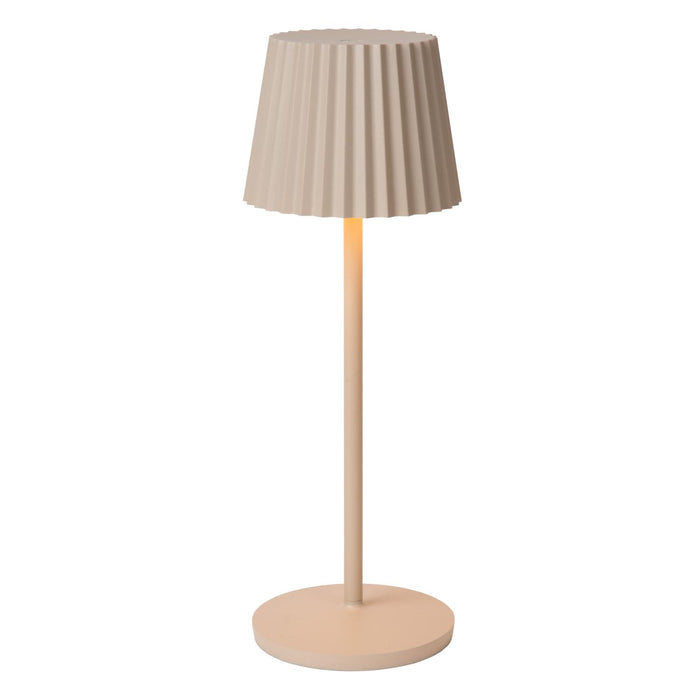 Lucide JUSTINE Tafellamp - Beige