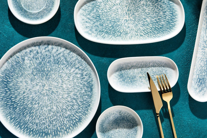 Rinart Diep bord - Asel - Porselein - 26 cm (2000cc) - set van 6