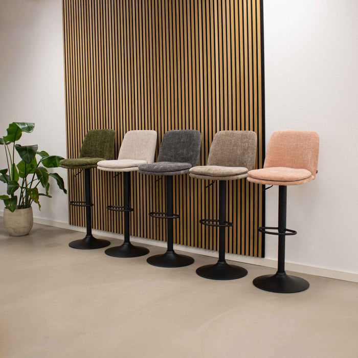 Kick barkruk Liam - Taupe