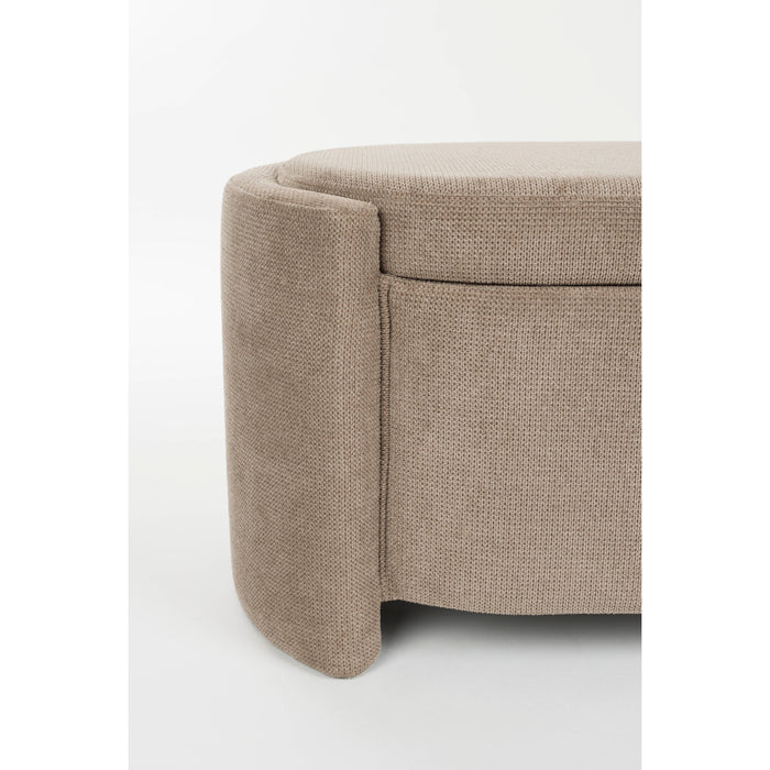 Housecraft Living Miro Bankje met Opbergruimte 108 cm - Grijs