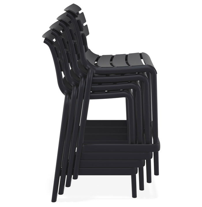 ALTEREGO NOBU MINI Middelhoge snackkruk - Zwart