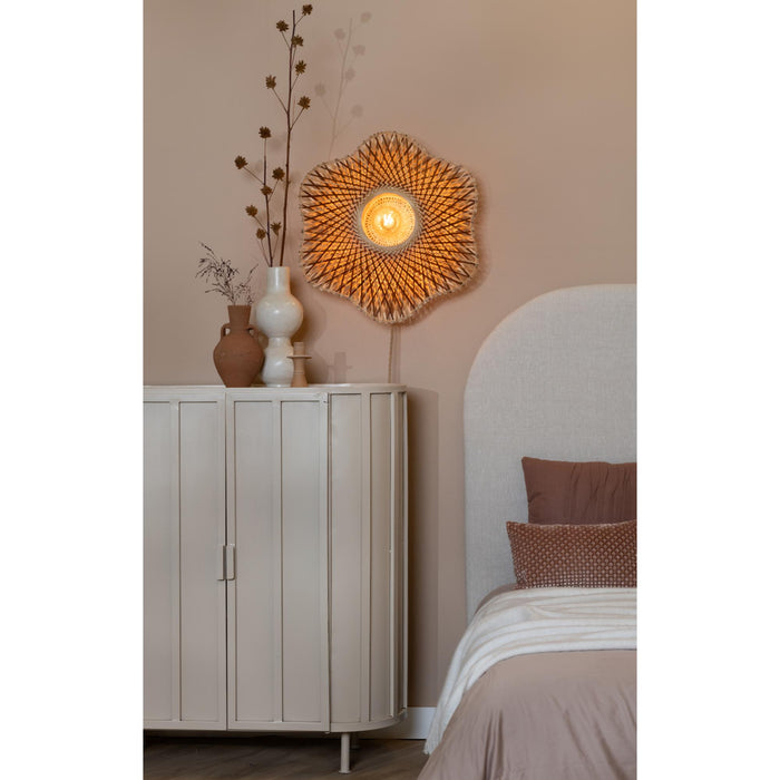 GOOD&MOJO Wandlamp Madura - Naturel - Ø60cm