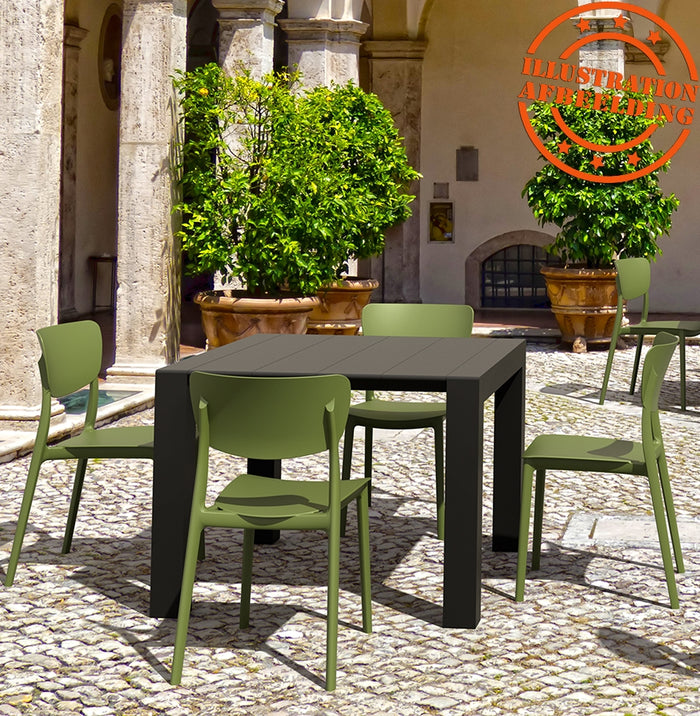 ALTEREGO OMA Keukenstoel - Groen