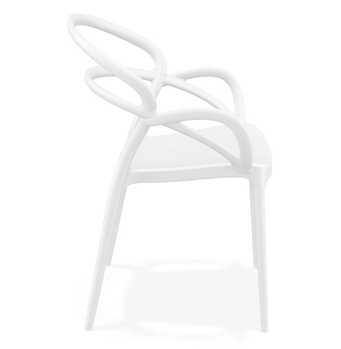 ALTEREGO JULIETTE Terras stoel - Wit