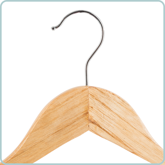 Nordix Kledinghangers Set 96 stuks Hout Kleerhangers