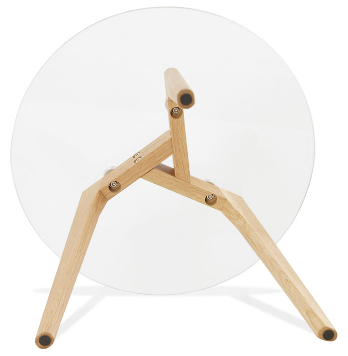 ALTEREGO LOVYOU Ronde nesttafel - Transparant