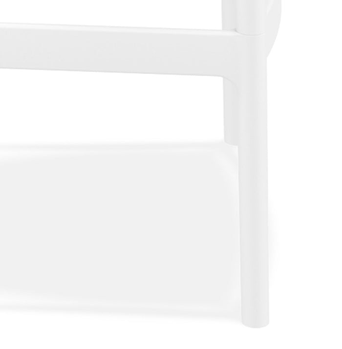 ALTEREGO BERLIOZ Middelhoge snackkruk - Wit