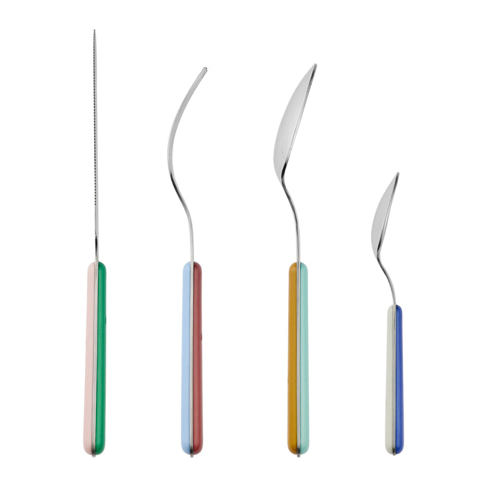 Broste Copenhagen Marstal Bestekset 8-delig - Multicolor