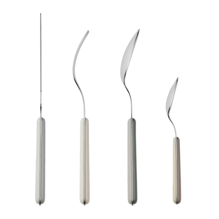 Broste Copenhagen Marstal Bestekset 8-delig - Grey Tones