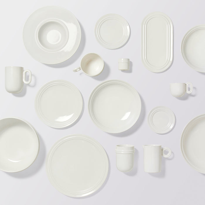 Broste Copenhagen Stevns Serviesset 12-delig - Wit