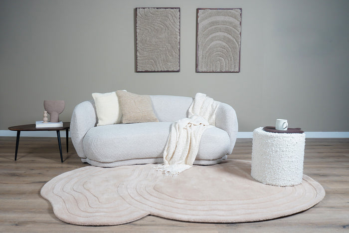 Veer Carpets - Vloerkleed Zayn - Beige 160 x 230 cm