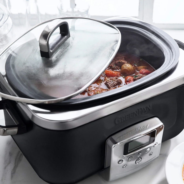 GreenPan Slowcooker Black 6L