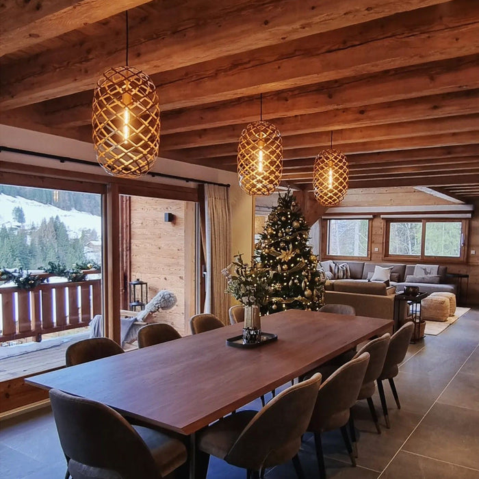 Lucide WOLFRAM Hanglamp - Mat Goud | Messing