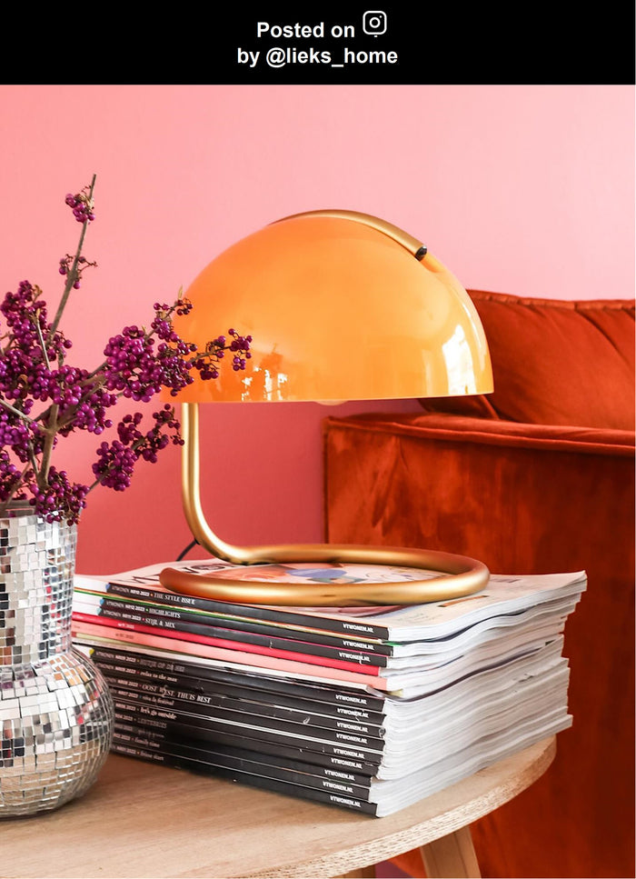 Lucide CATO Tafellamp - Oranje