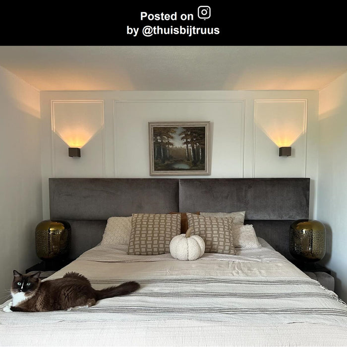 Lucide XIO Wandlamp - Roest bruin