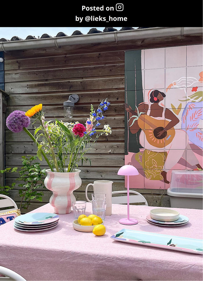 Lucide JOY Tafellamp - Roze