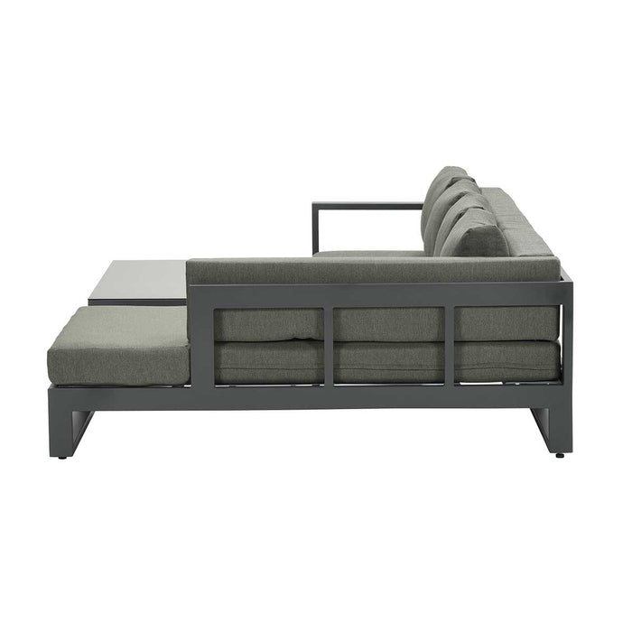 Garden Impressions Esmee loungeset links carbon black mystic grey