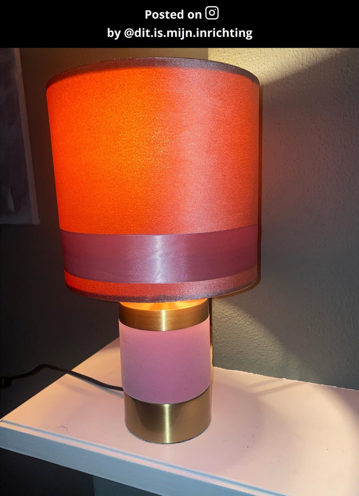 Lucide EXTRAVAGANZA FRIZZLE Tafellamp - Roze