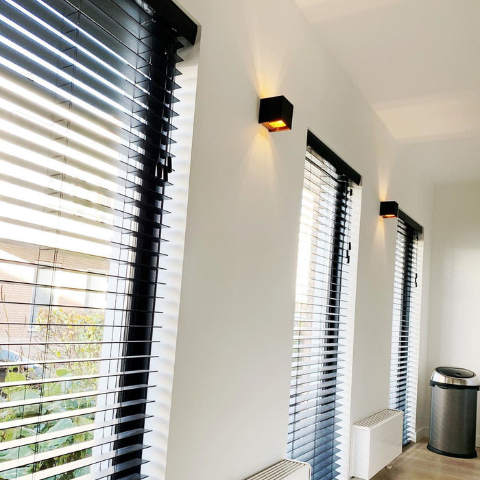 Lucide XIO Wandlamp - Zwart