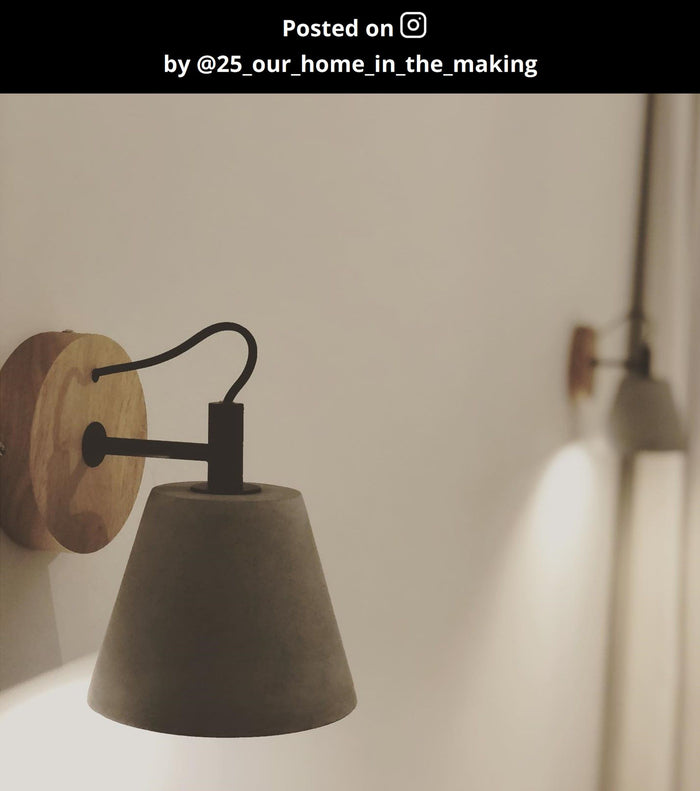 Lucide POSSIO Wandlamp - Grijs