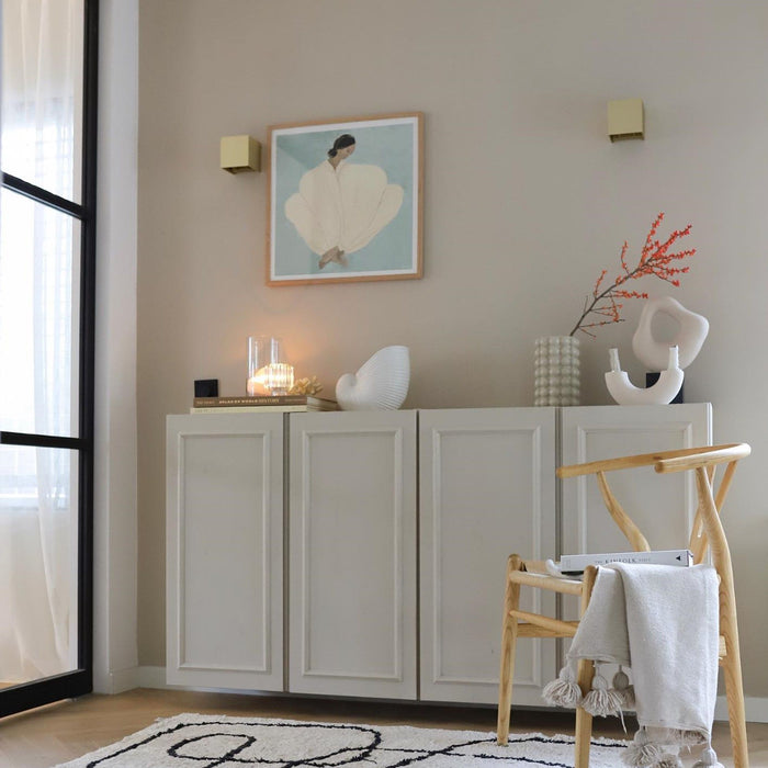 Lucide XIO Wandlamp - Mat Goud | Messing