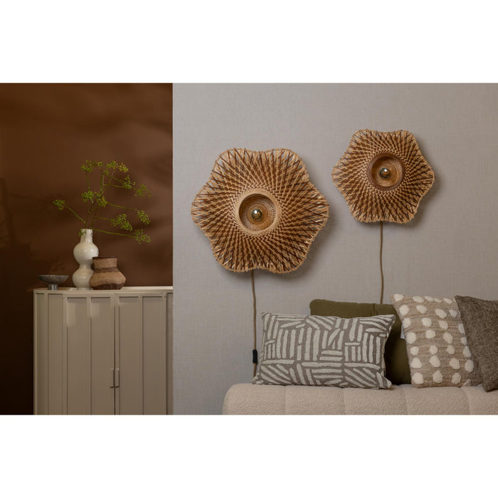 GOOD&MOJO Wandlamp Madura - Naturel - Ø44cm
