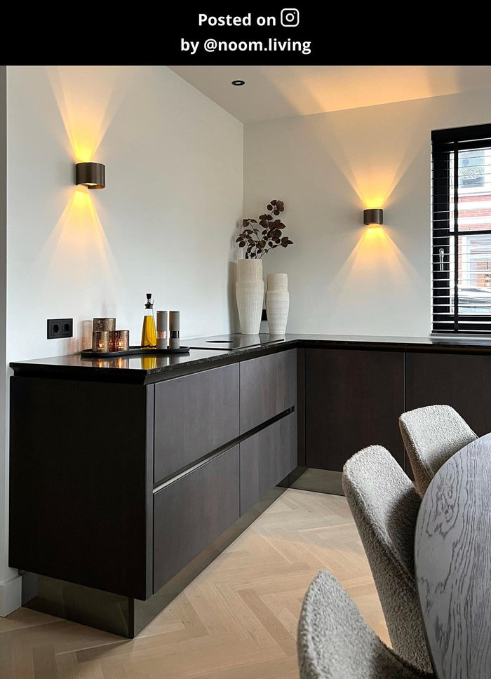 Lucide XIO Wandlamp - Zwart