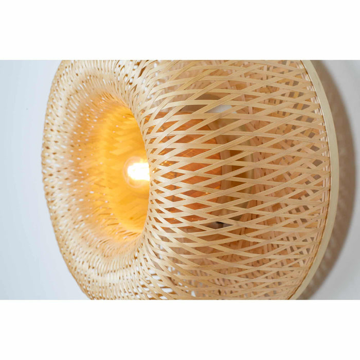 GOOD&MOJO Wandlamp Barbados - Naturel - Ø35cm
