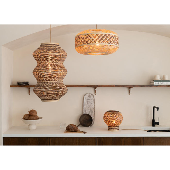 GOOD&MOJO Hanglamp Barbados - Naturel - Ø40cm